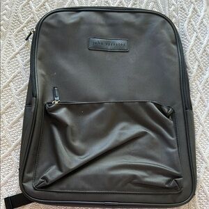 John Varvatos Charcoal Gray Men's Backpack